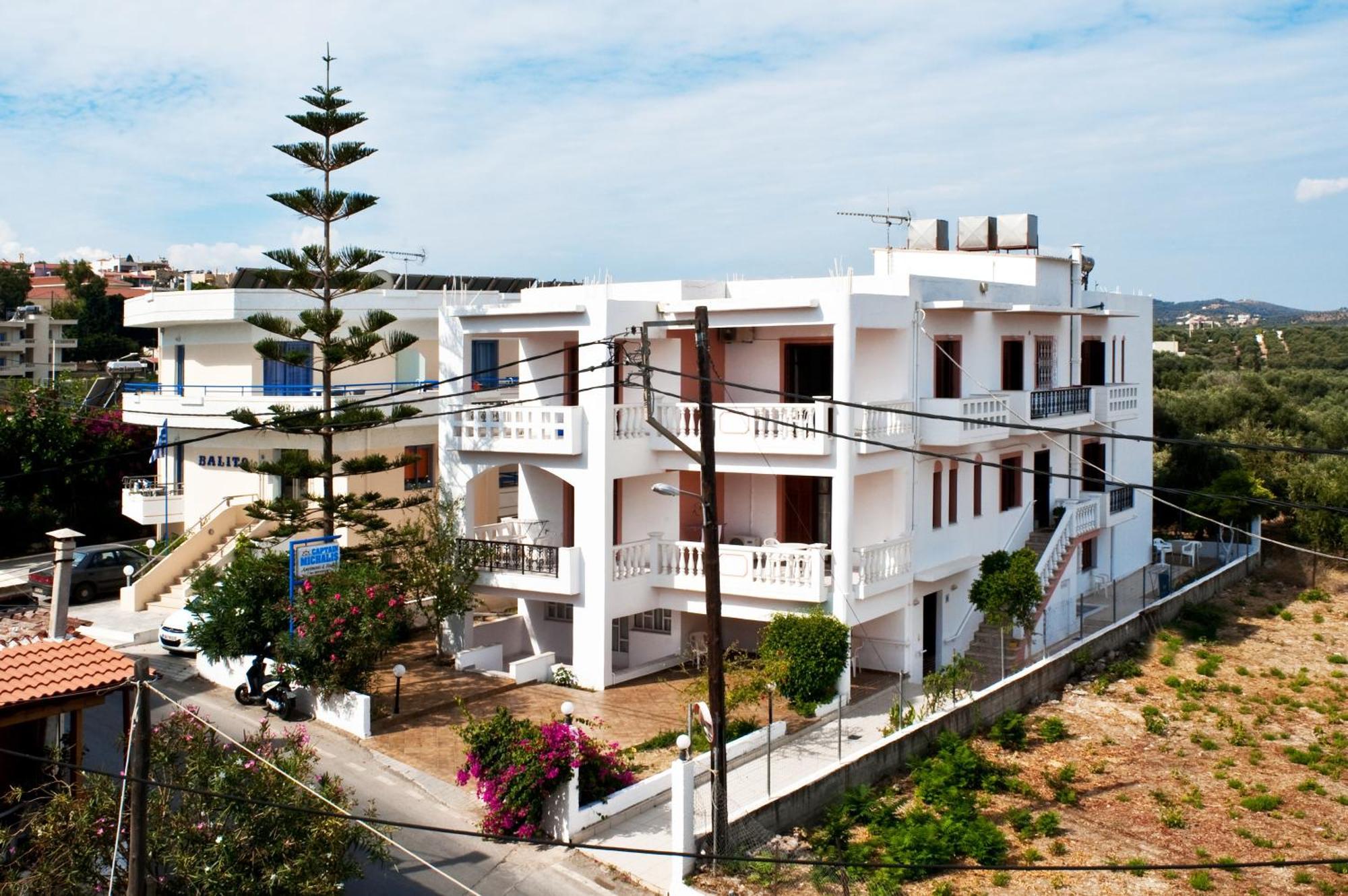 Captain Michalis Apartments Galatás Dış mekan fotoğraf